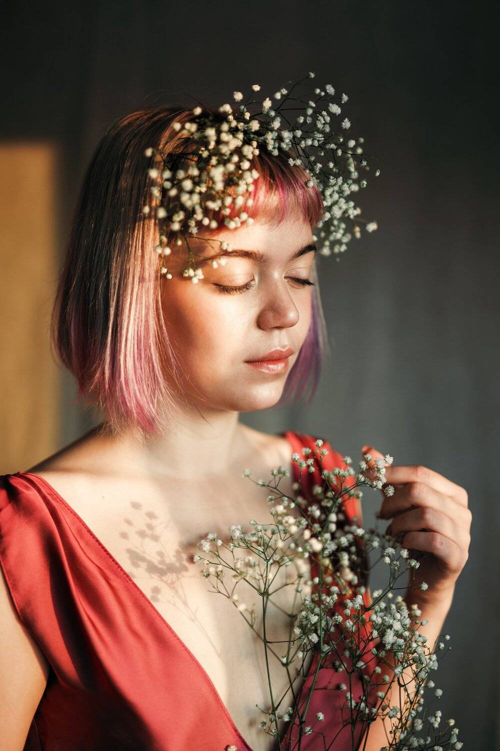 portrait, girl, people, color, eyes, light, девушка, studio, студия, портрет, head, свет, человек, эмоции, цвет, фотосессия, Иван Лосев
