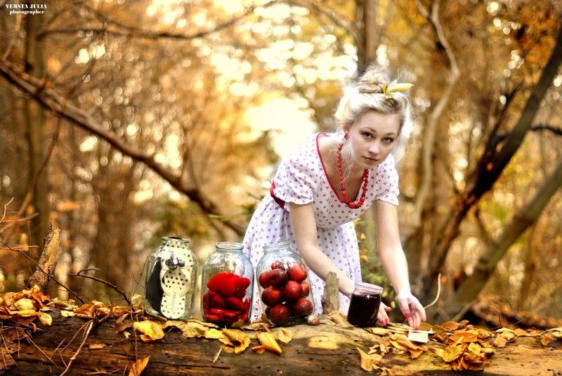 осінь Законсервую ЛІТО, щоб взимку випити до чаю... фото превью