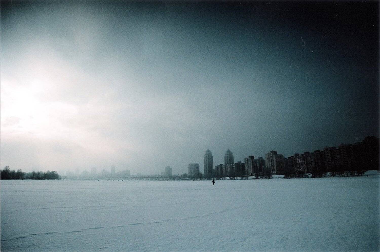 киев, город, природа, зима, снег, Piligrim