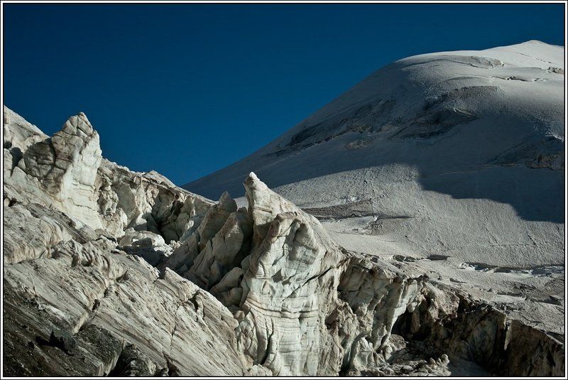 тянь-шань, перевал, колпаковского Ледопад фото превью