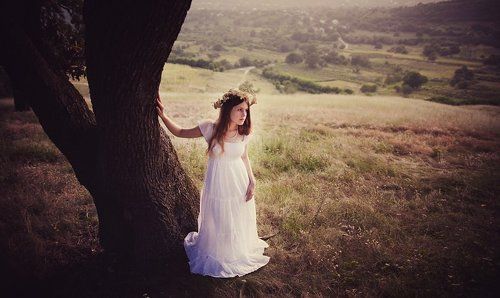 Посреди холмов.