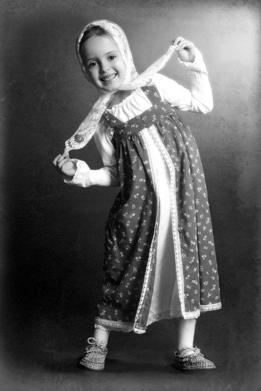 портрет, девочка дети - куклы фото превью