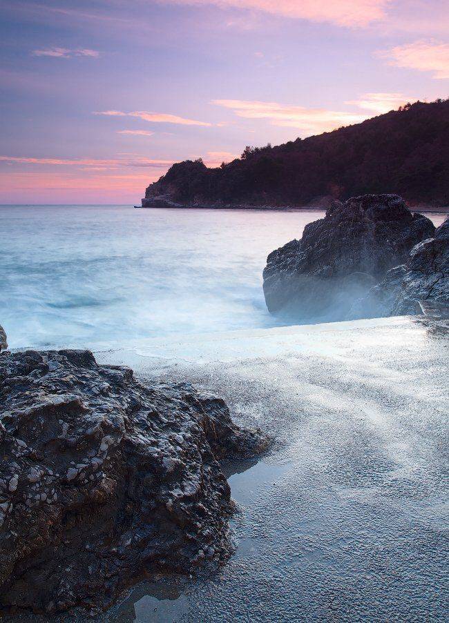 будва, черногория, закат, море, могрен, Alexander Martynov