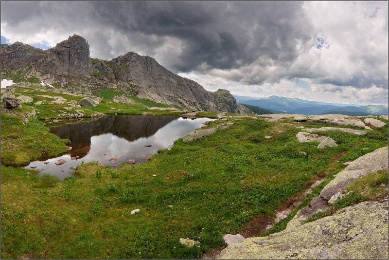 сибирь, западный, саян, ергаки ПО ДОРОГЕ НА СПЯЩИЙ САЯН фото превью
