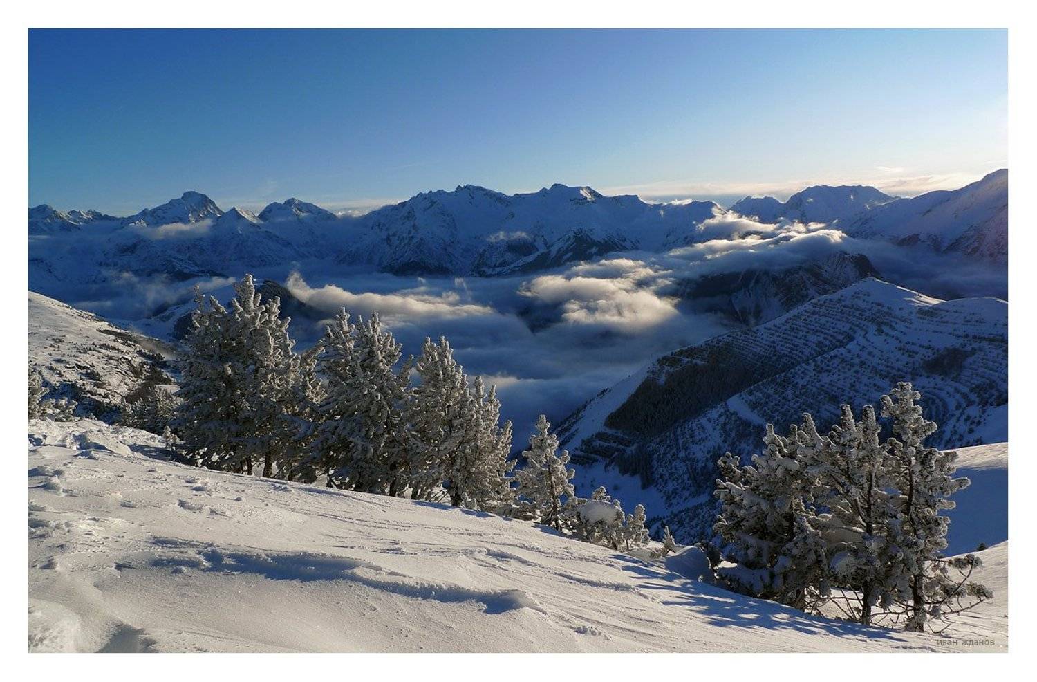горы, альпы, Иван Жданов
