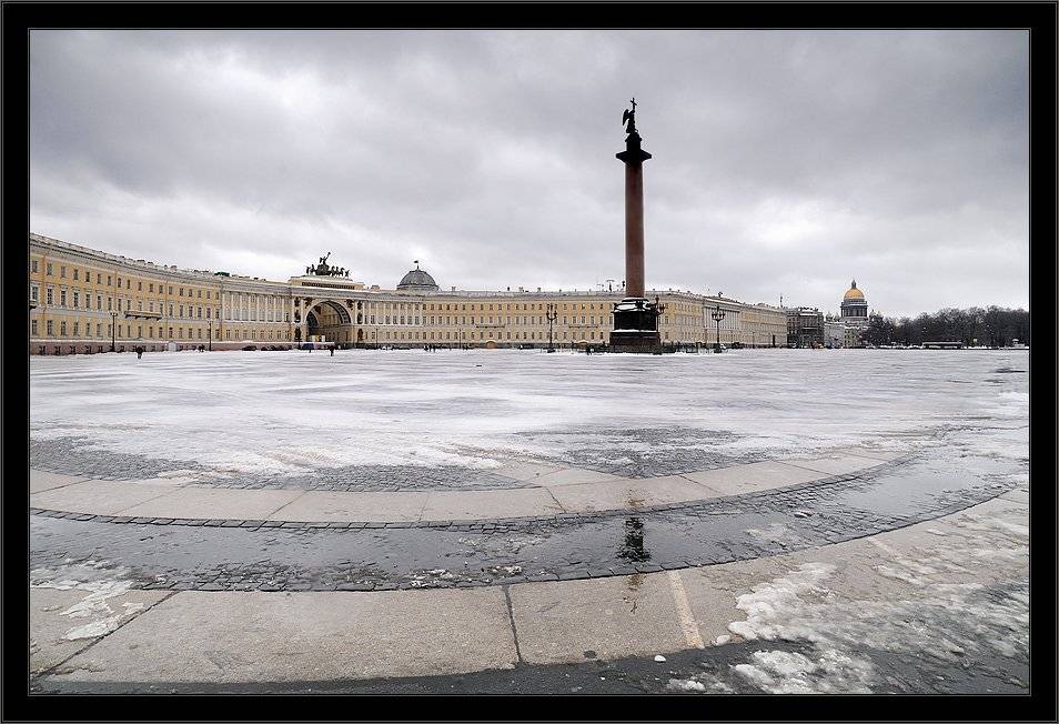 петербург, центр, дворцовая, зима, Kirill Shapovalov