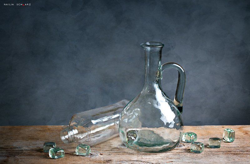 стекло, натюрморт, предметы Стекляшки фото превью