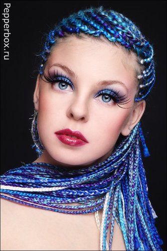 blue