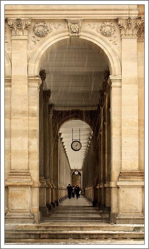 карловы вары, источник ВременнАя колоннада фото превью