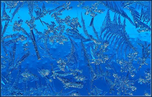 Зимние узоры.