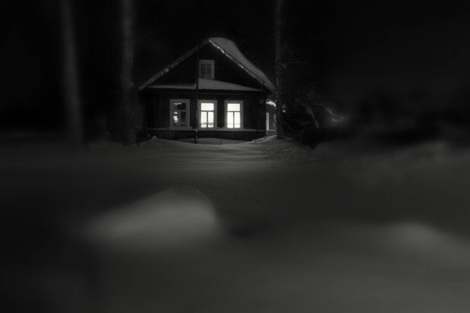 деревня, жизнь, природа,зима, Оля Маркова