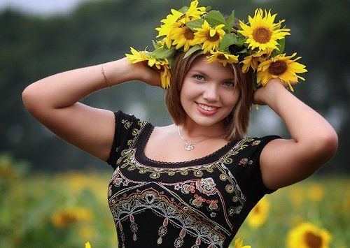 девушка - лето