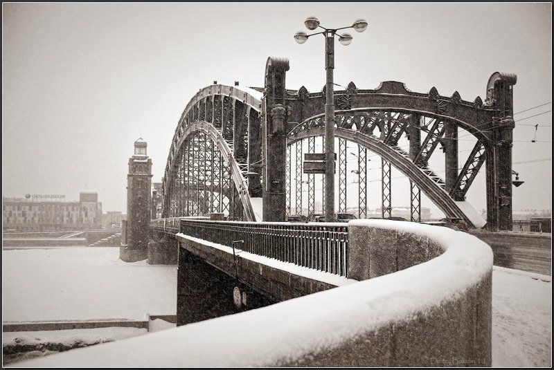 прекрасный как Охтинский мост фото превью