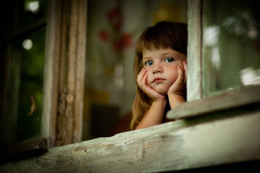 портрет, девочка, ребенок, Ольга