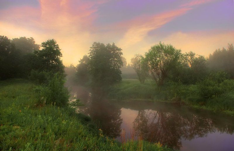 На речке фото превью