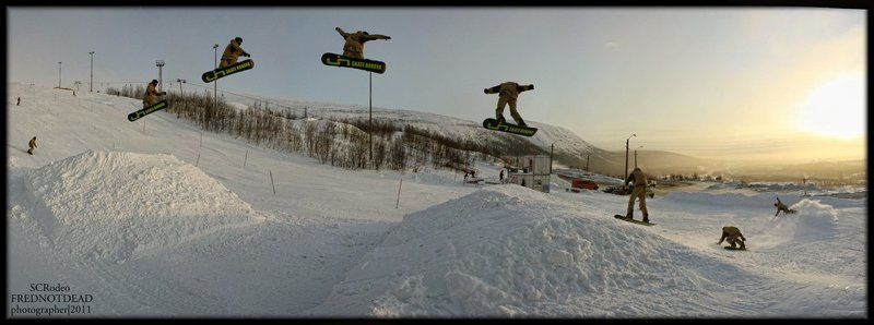 Спорт клуб Родео новый трамплин  Хибины фото превью