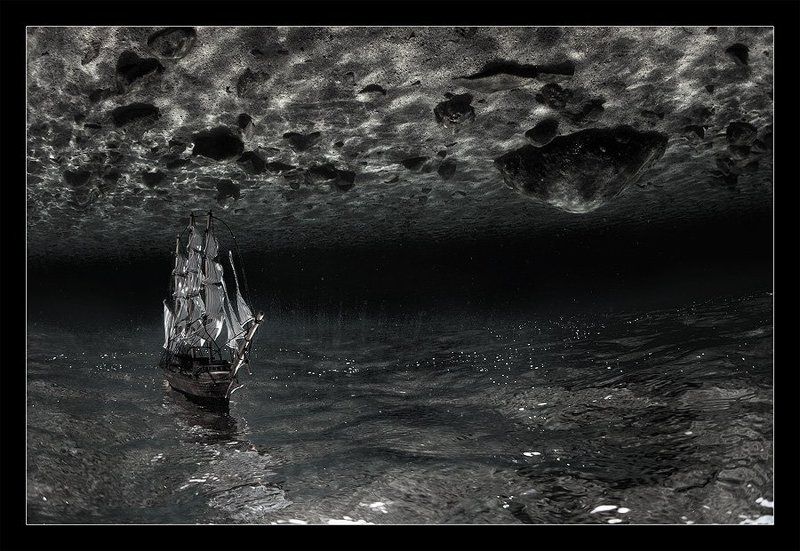 корабль, призрак, море, на изнанку, мир Истории Летучего голландца фото превью