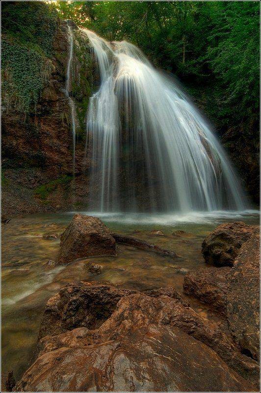 крым, джур-джур, водопад, Dmitry Zherebtsov
