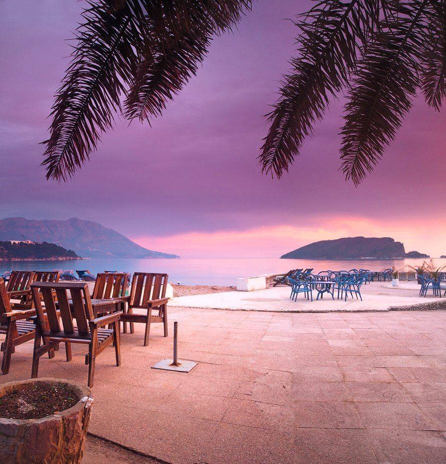 будва, черногория, закат, море, Alexander Martynov