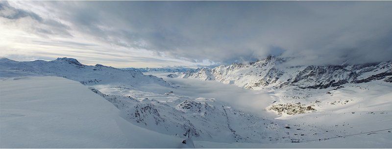 breuil cervinia, italy, valle d\\\'aosta, valtournenche [наступление] фото превью