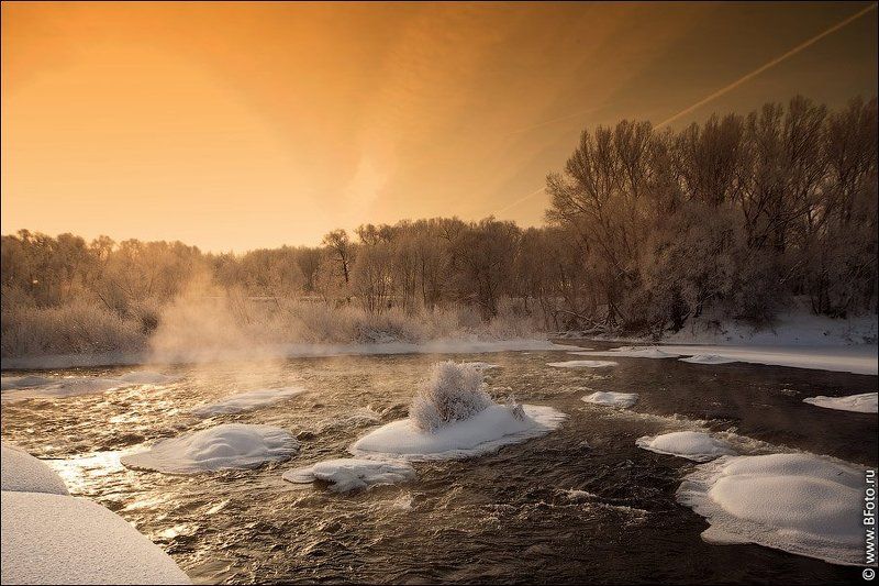 пейзаж, зима, природа, липецкая область, Липецкая область фото превью