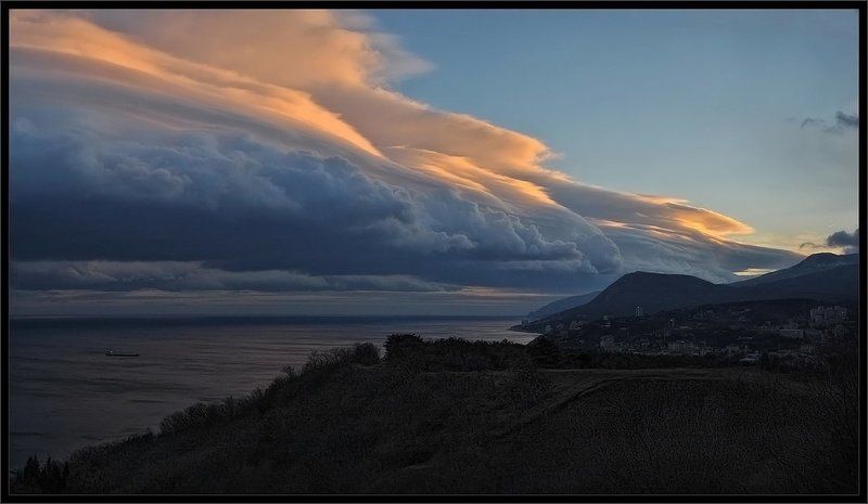 Небесная акварель фото превью