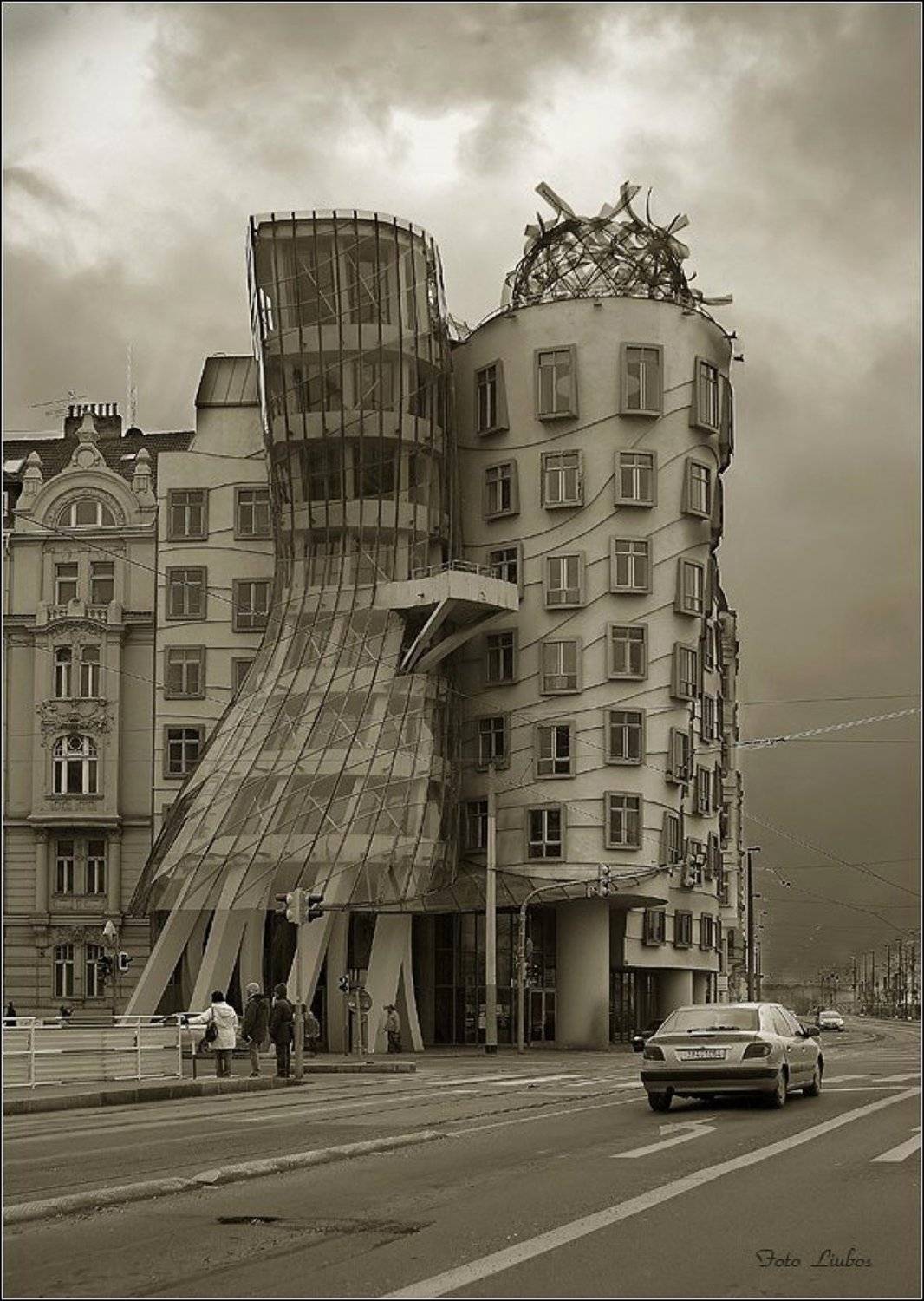 foto liubos, архитектура, джинджер и фре&hellip;, прага, танцующий дом, Любовь Селиванова
