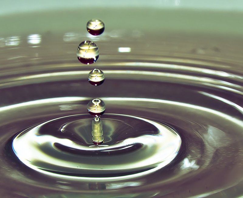 капли, вода, макро Капель фото превью