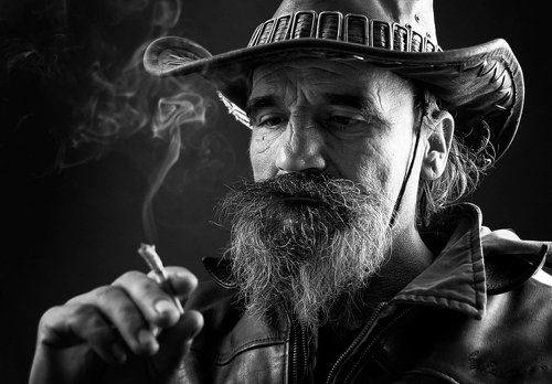 The old cowboy