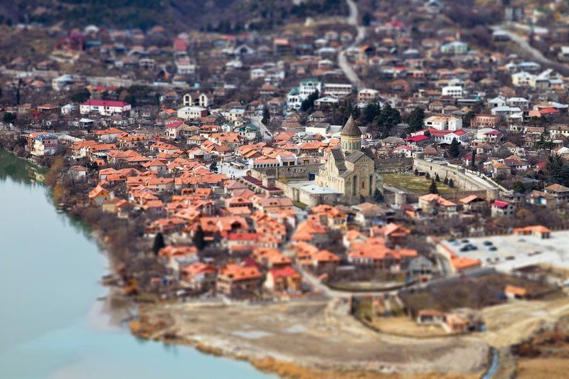 грузия, тилт, шифт Мцхета фото превью