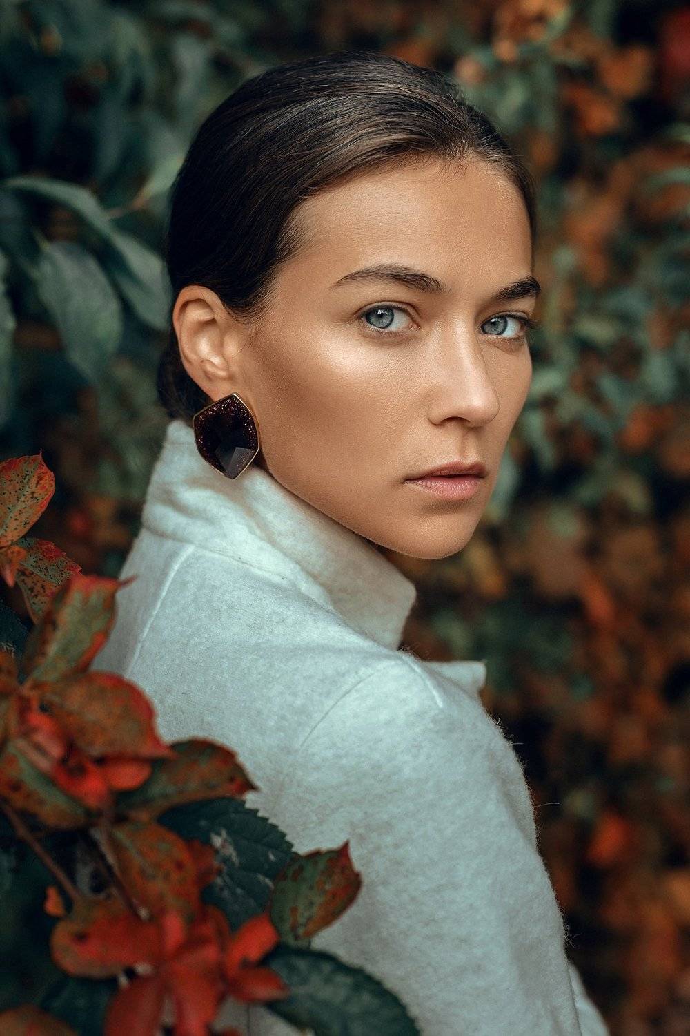 portrait, colour, eyes, street, girl, woman, cinema, Павел Соколов