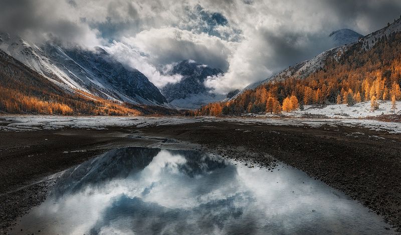 Осенние отражения фото превью