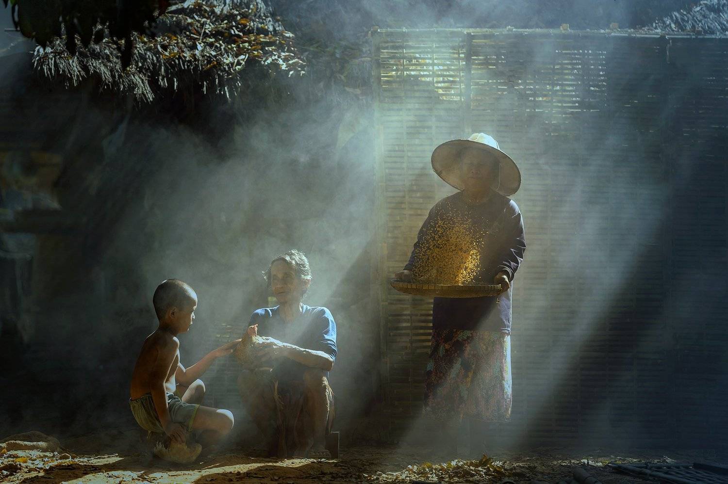life,thailand ,asia,family,child,life,rice, Saravut Whanset
