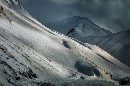 Снежные дюны