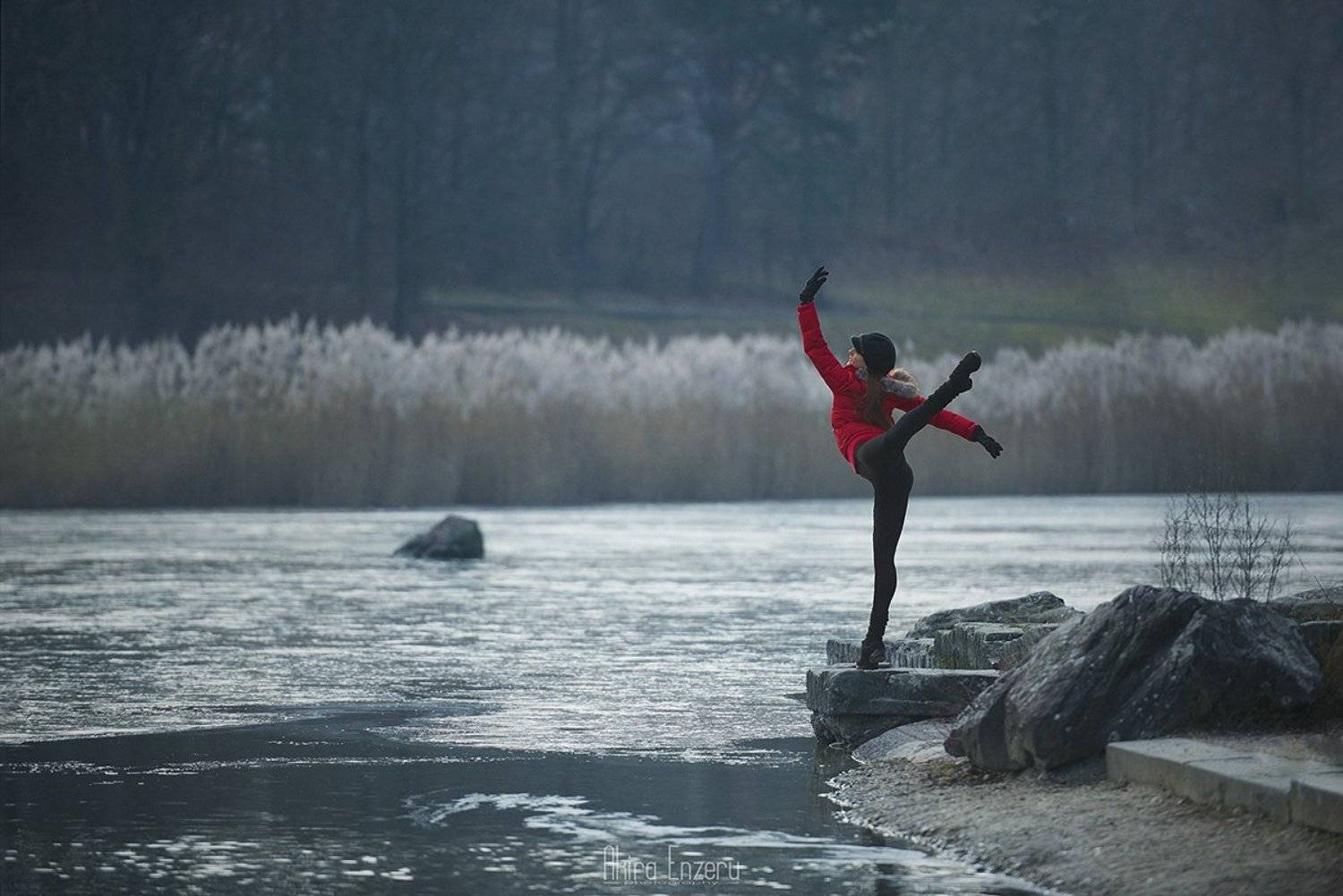 ballerina, dance, dancing, portrait, street, outdoor, Enzeru Akira