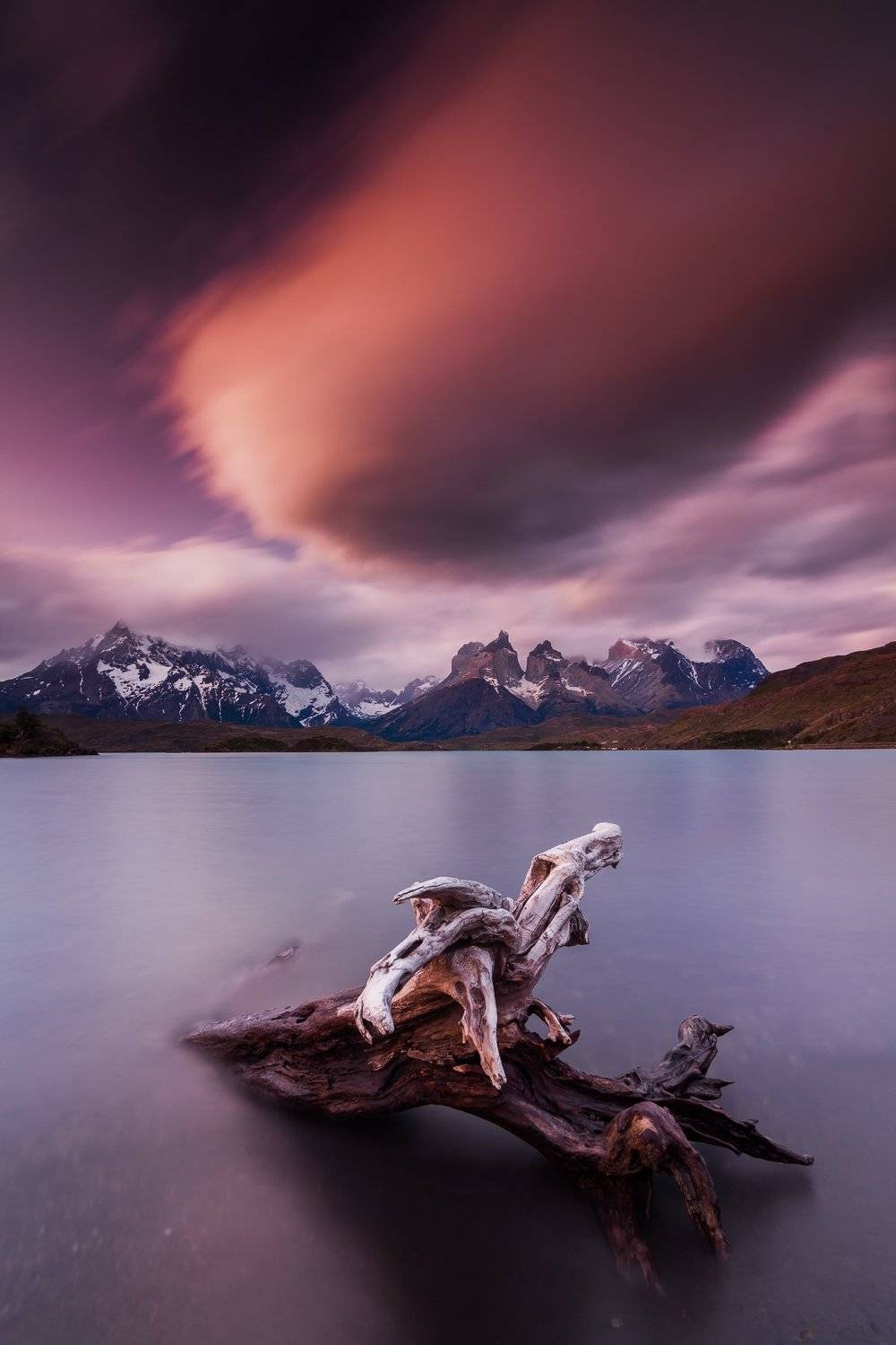 патагония, горы, рассвет, торес дель пайне, Антон Петрусь