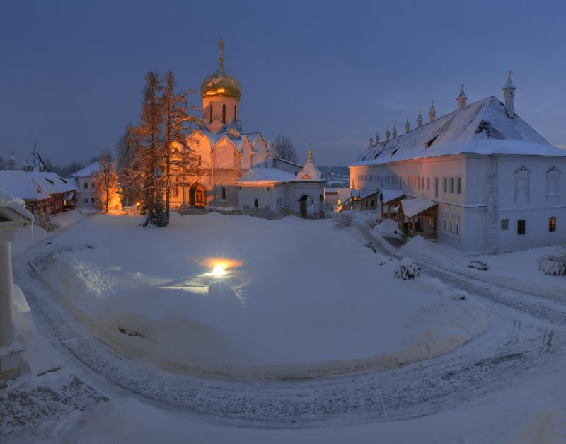 Зимним вечером. фото превью