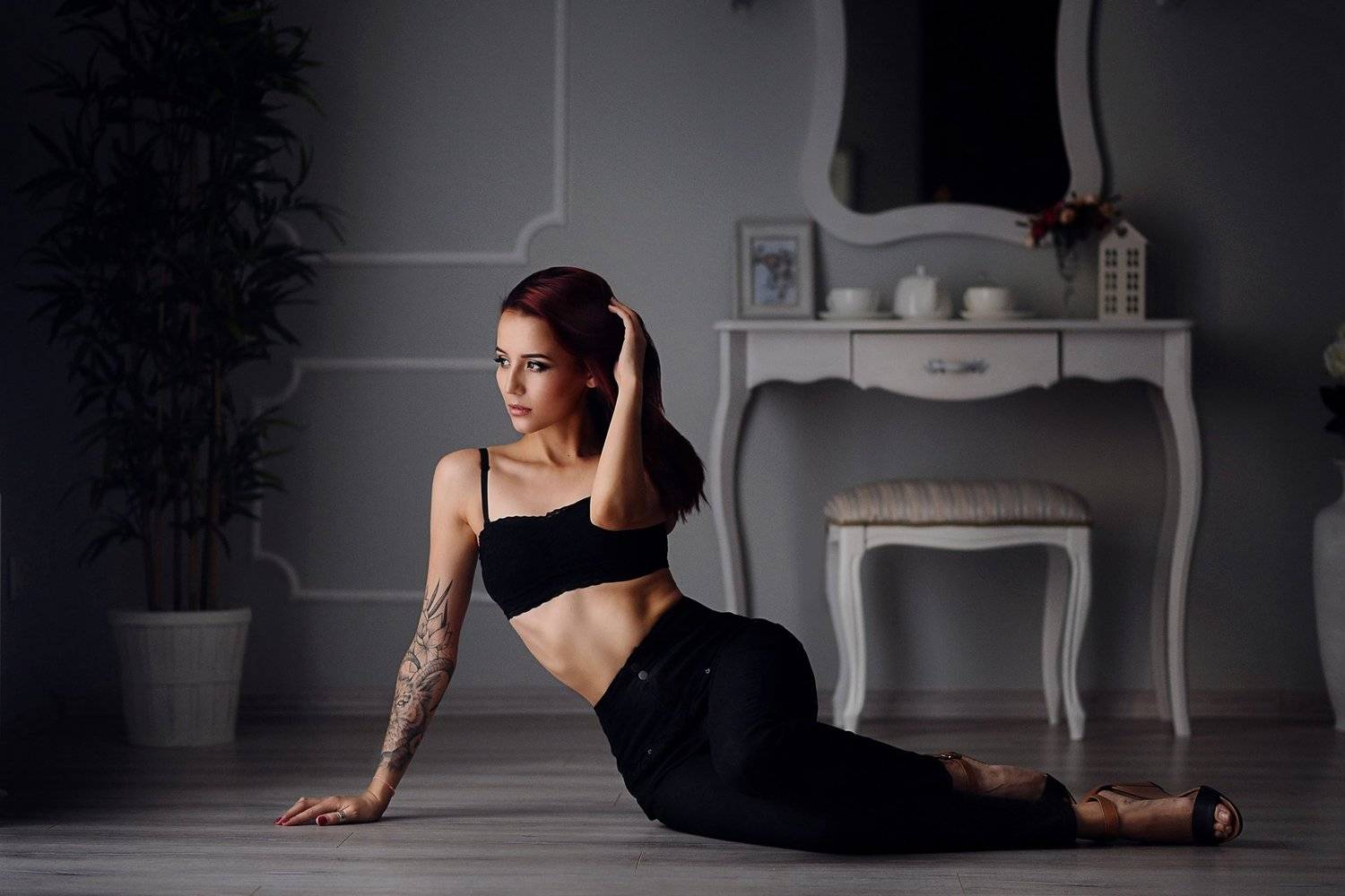 девушка, студия ,тату, Денис Лыткин