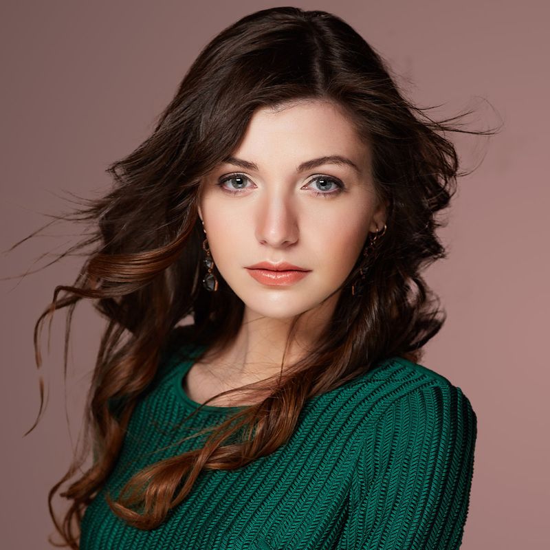 girl beautiful portrait face piter Аня фото превью