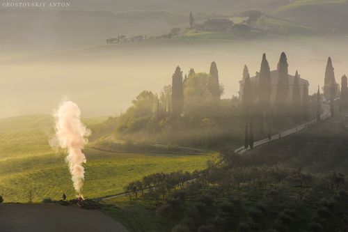 Утро в Тоскане