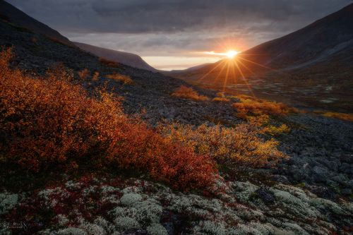 Пойманный момент заката