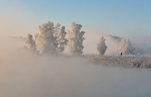 Холодное утро