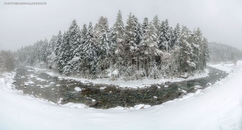 СНЕЖНЫЙ ДЕНЬ В АРХЫЗЕ фото превью