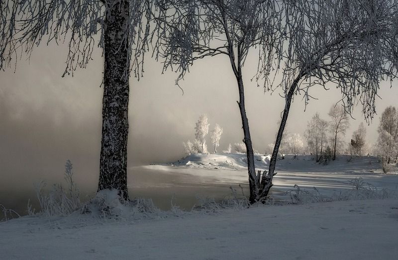 Зимний занавес. фото превью