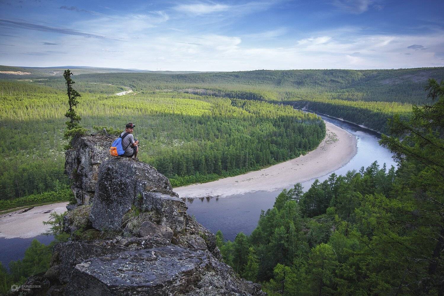 южная якутия, чульман, нерюнгри, лето, река, природа, Зарышнюк Роман