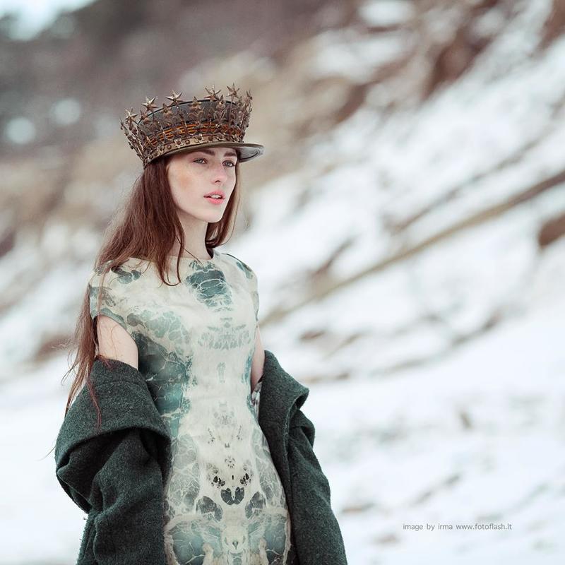 portrait, girl, fineart, winter, treciokiene winter queen фото превью