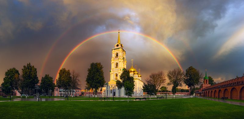 Радуга в Тульском Кремле фото превью