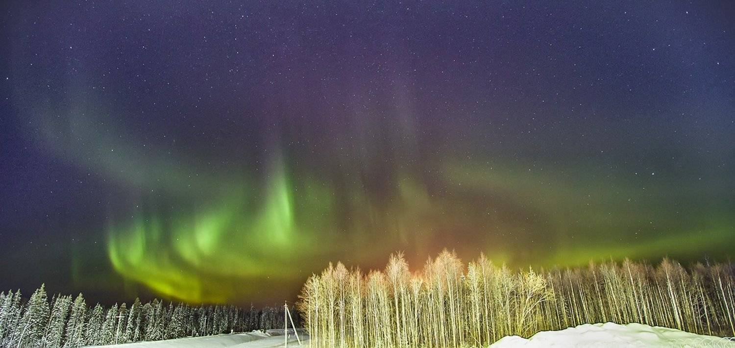 север,ночь,природа,северное сияние,зима,краски,печора,коми,north,night,nature,northern lights,winter,paint,pechora,komi republic, Игорь Триер