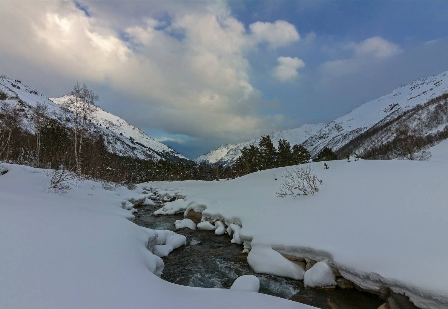 горы, закат, кавказ, Эстелла