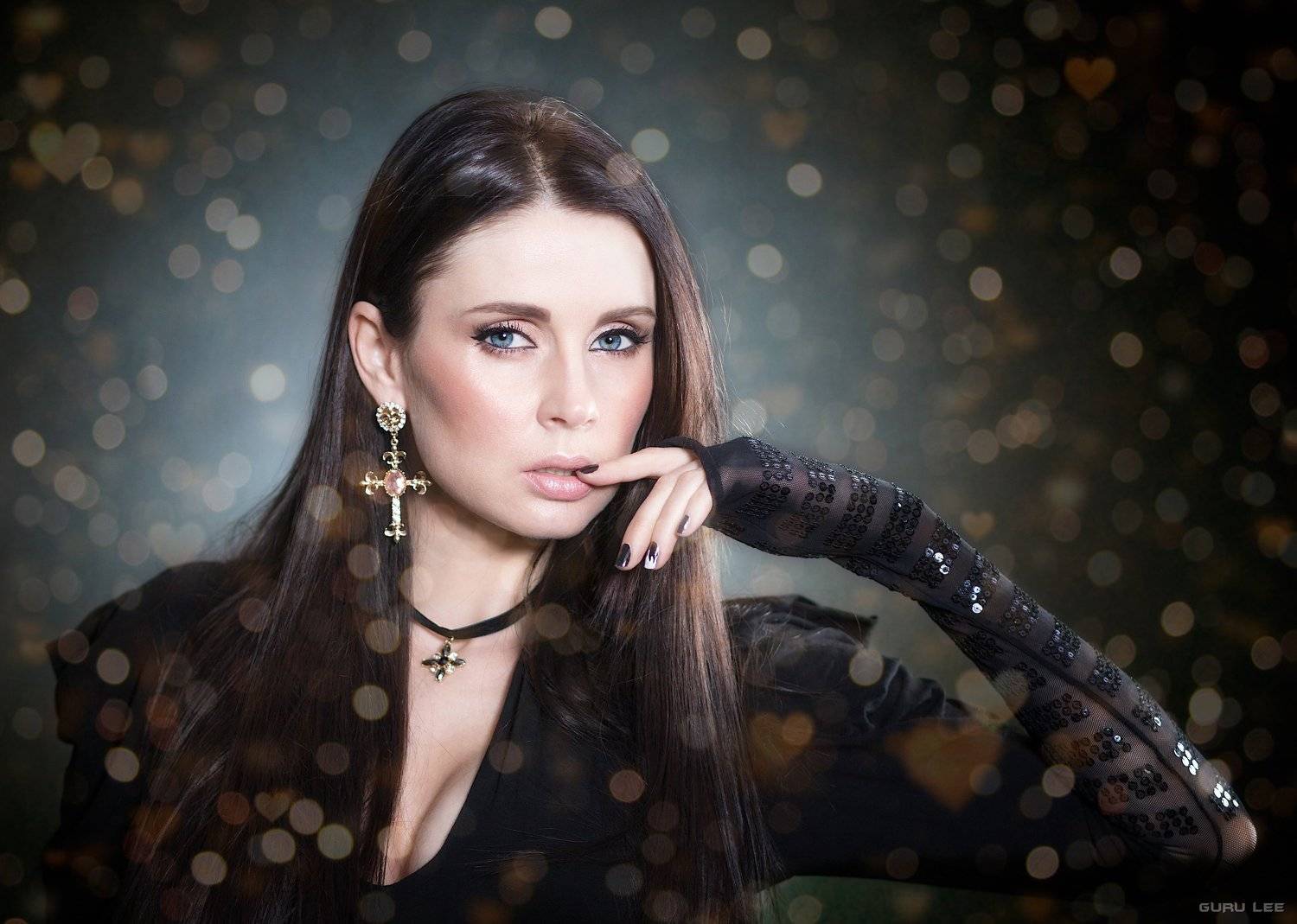 девушка гламур глам глаза портрет лицо красотка, ЛЕВАН ТАВАДЗЕ